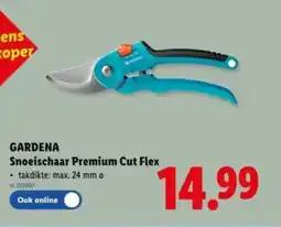 Lidl Gardena snoeischaar premium cut flex aanbieding