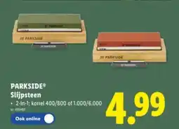 Lidl Parkside slijpsteen aanbieding