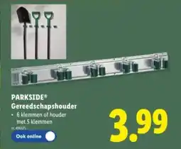 Lidl Parkside gereedschapshouder aanbieding
