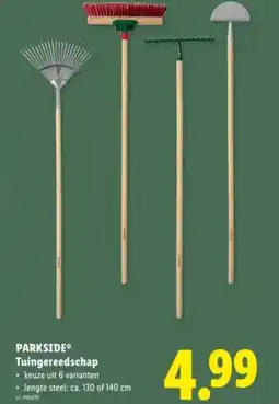 Lidl Parkside tuingereedschap aanbieding