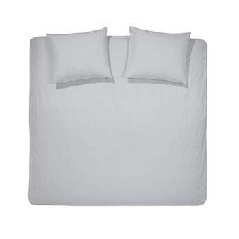 Leen Bakker Cinderella dekbedovertrek Weekend - lichtgrijs - 240x200/220 cm - Leen Bakker aanbieding