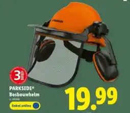 Lidl Parkside bosbouwhelm aanbieding