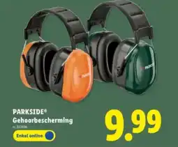 Lidl Parkside gehoorbescherming aanbieding