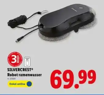 Lidl Silvercrest Robot ramenwasser aanbieding