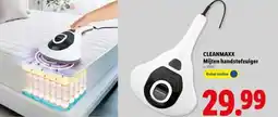 Lidl Cleanmaxx mijten handstofzuiger aanbieding