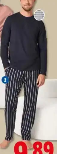 Lidl Esmar pyjama aanbieding