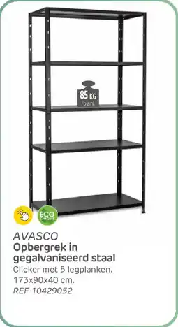 Brico Avasco opbergrek in gegalvaniseerd staal aanbieding