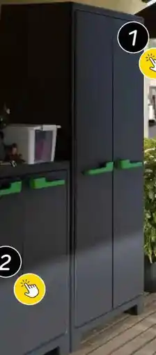 Brico Keter Hoge kast Moby aanbieding