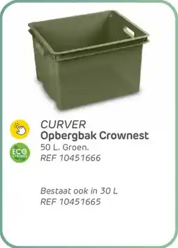 Brico Curver opbergbak crownest aanbieding