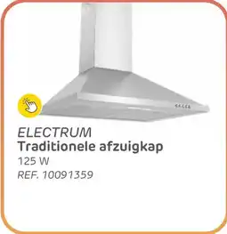 Brico Electrum traditionele afzuigkap aanbieding