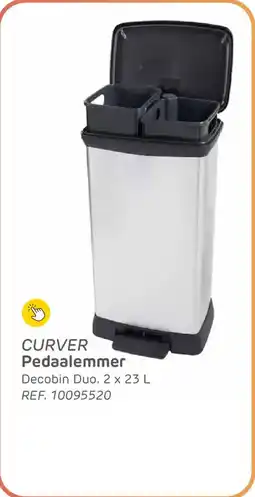 Brico Curver pedaalemmer aanbieding