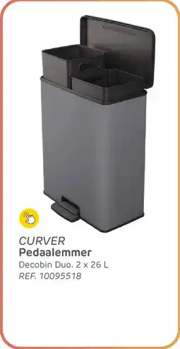 Brico Curver pedaalemmer aanbieding