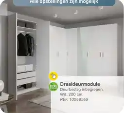 Brico Draaideurmodule aanbieding