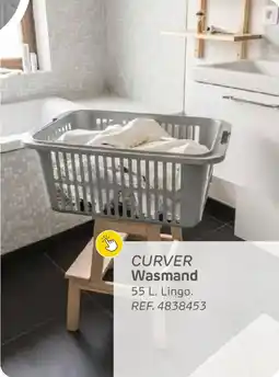 Brico Curver wasmand aanbieding