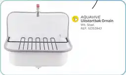 Brico Aquavive uitstortbak ornain aanbieding