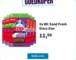 Plein.nl WC Eend Fresh Discs Duo aanbieding