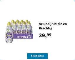 Plein.nl Robijn klein en krachtig aanbieding