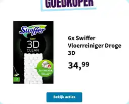 Plein.nl Swiffer Vloerreiniger Droge 3D aanbieding