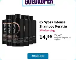 Plein.nl Syoss intense shampoo keratin aanbieding