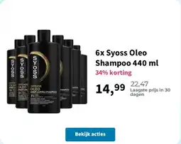 Plein.nl Syoss Oleo Shampoo aanbieding