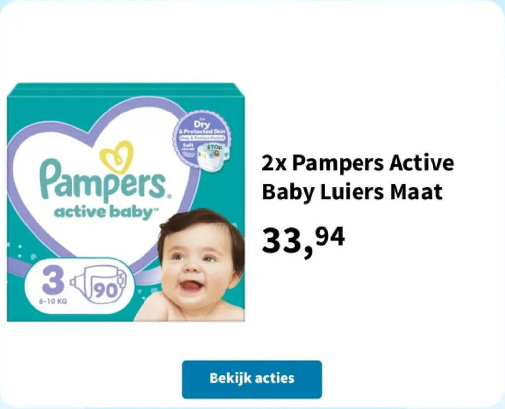 Alle Pampers Aanbieding bij Jumbo Alle Pampers Aanbieding bij Jumbo