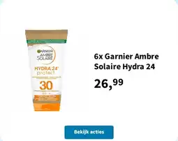 Plein.nl Garnier ambre solaire hydra 24 aanbieding