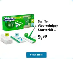 Plein.nl Swiffer vloerreiniger starterkit 1 aanbieding