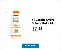 Plein.nl Garnier ambre solaire hydra 24 aanbieding