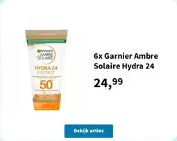 Plein.nl Garnier ambre solaire hydra 24 aanbieding