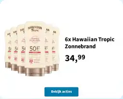 Plein.nl Hawaiian tropic zonnebrand aanbieding
