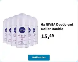 Plein.nl NIVEA Deodorant Roller Double aanbieding