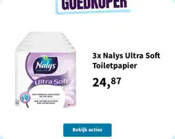 Plein.nl Nalys Ultra Soft Toiletpapier aanbieding