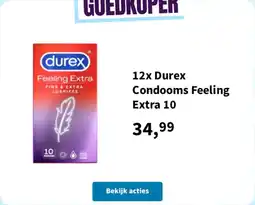 Plein.nl Durex condooms feeling Extra 10 aanbieding
