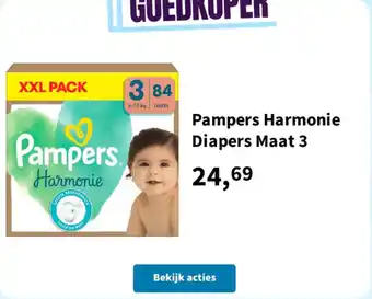 Pampers Harmonie Diapers Maat 3