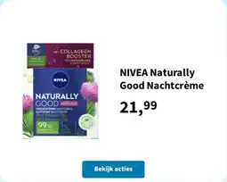 Plein.nl NIVEA Naturally Good Nachtcrème aanbieding