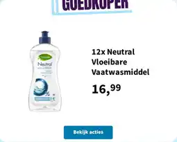 Plein.nl Neutral Vloeibare Vaatwasmiddel aanbieding