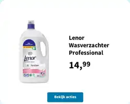 Plein.nl Lenor Wasverzachter Professional aanbieding