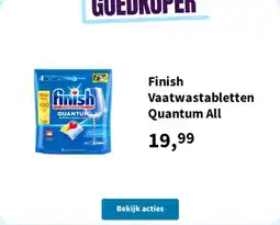 Plein.nl Finish Vaatwastabletten Quantum All aanbieding