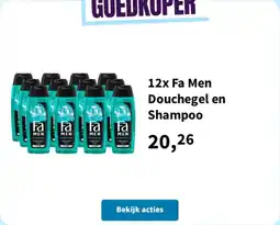 Plein.nl Fa Men Douchegel en Shampoo aanbieding