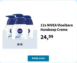 Plein.nl NIVEA Vloeibare Handzeep Creme aanbieding