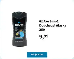 Plein.nl Axe 3-in-1 douchegel alaska 250 aanbieding