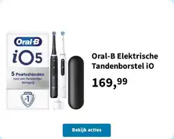 Plein.nl Oral-B Elektrische Tandenborstel iO aanbieding