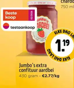 Jumbo Jumbo's extra confituur aardbei aanbieding