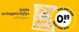 Jumbo Jumbo aardappelschijfjes aanbieding