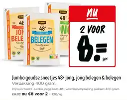 Jumbo Jumbo goudse sneetjes 48+ jong, jong belegen & belegen aanbieding