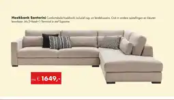 Woonsquare Hoekbank Santorini aanbieding