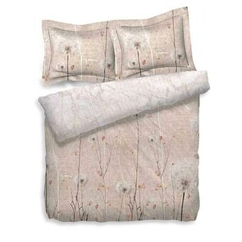Leen Bakker Heckett & Lane dekbedovertrek Terazzo - naturel - 200x200 cm - Leen Bakker aanbieding