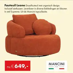 Woonsquare Fauteuil Leone aanbieding