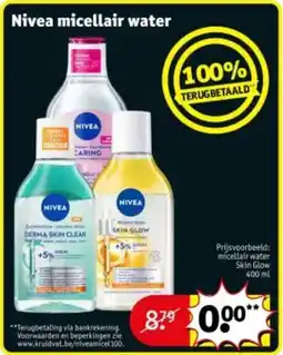 Kruidvat Nivea micellair water aanbieding