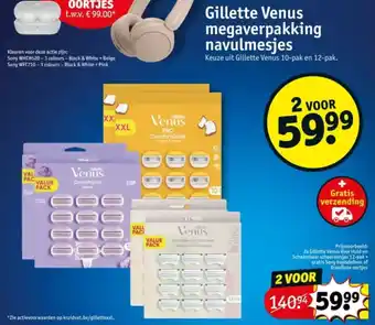 Gillette venus megaverpakking navulmesjes